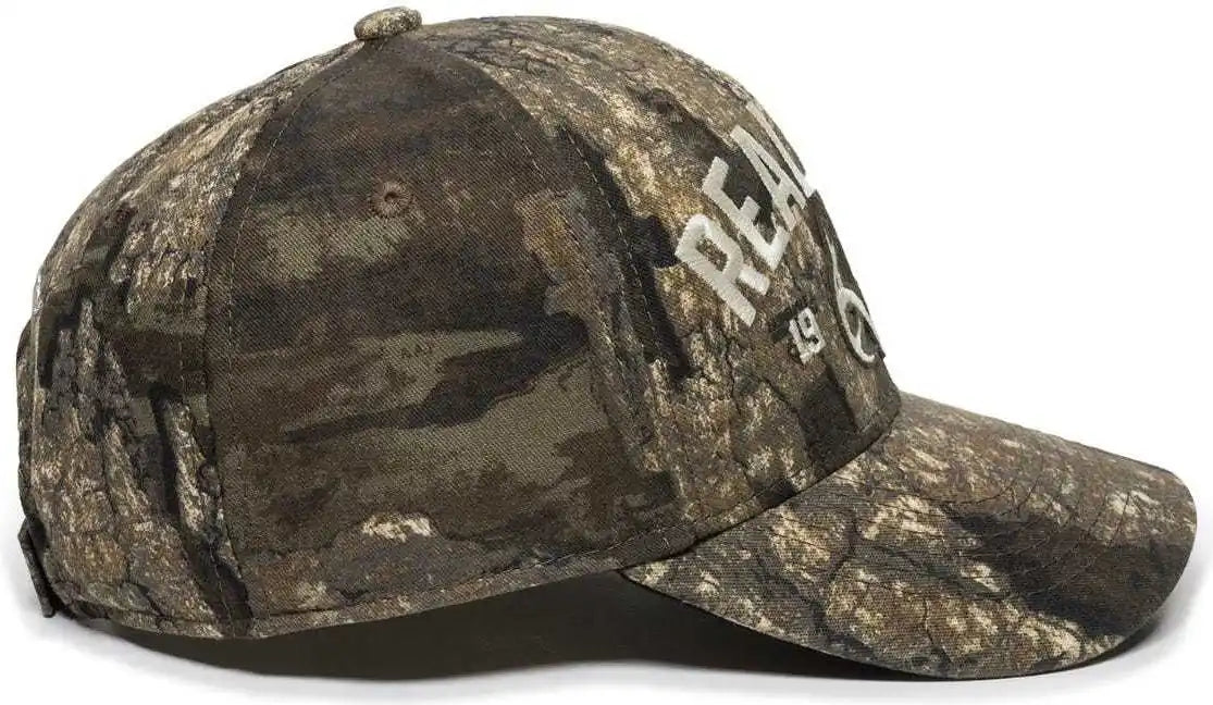 Oc Sports Rt23a Mid Crown Structered Cap - Realtree Timber - 6 7/8’’ - 7 1/2’’