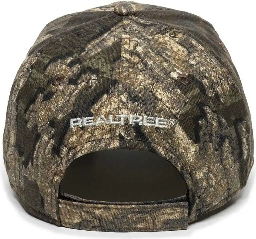 Oc Sports Rt23a Mid Crown Structered Cap - Realtree Timber - 6 7/8’’ - 7 1/2’’