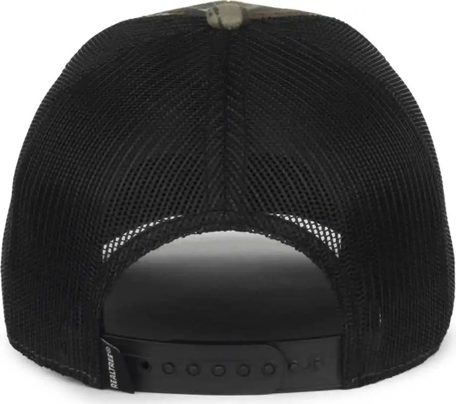 Oc Sports Rt89 Realtree Original Camo Cap - Black - Osfm