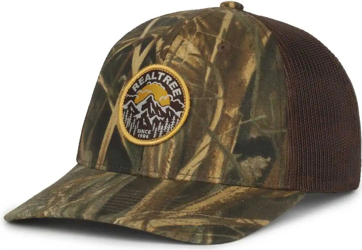 Oc Sports Rt90 Realtree Waterfowl Pattern Cap - Max 7 Brown - Osfm