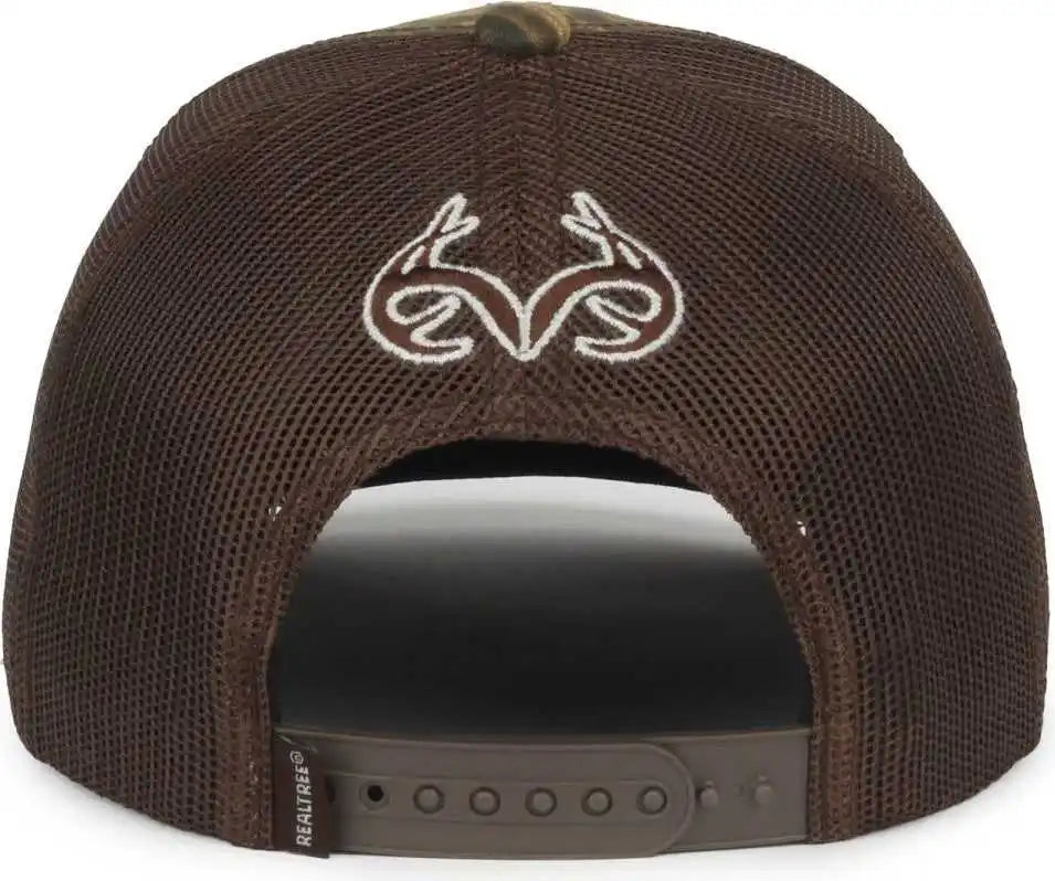 Oc Sports Rt90 Realtree Waterfowl Pattern Cap - Max 7 Brown - Osfm