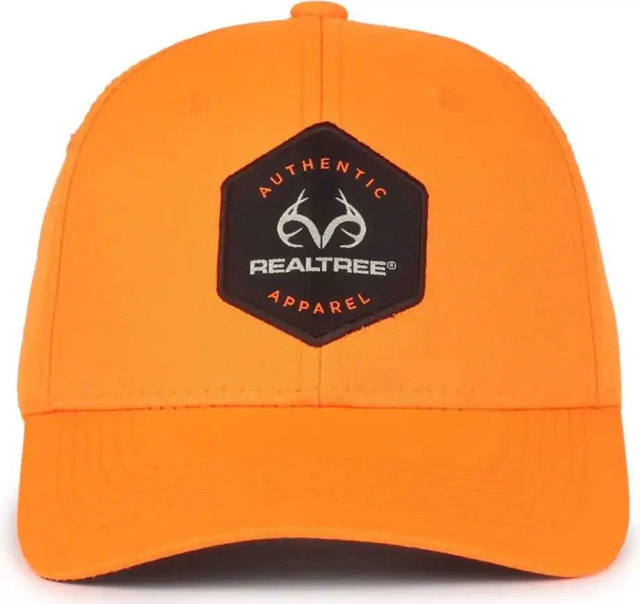 Oc Sports Rt92 Realtree Structured Repreve Polyester Blend Cap - Blaze - Osfm