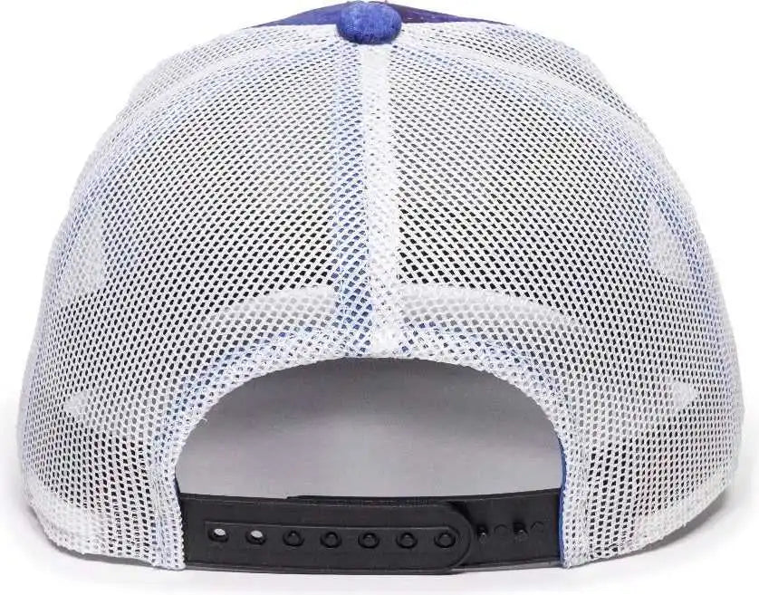 Oc Sports Rtf03a Realtree Series Cap - Fishing Wav3 White - 6 7/8’’ - 7 1/2’’