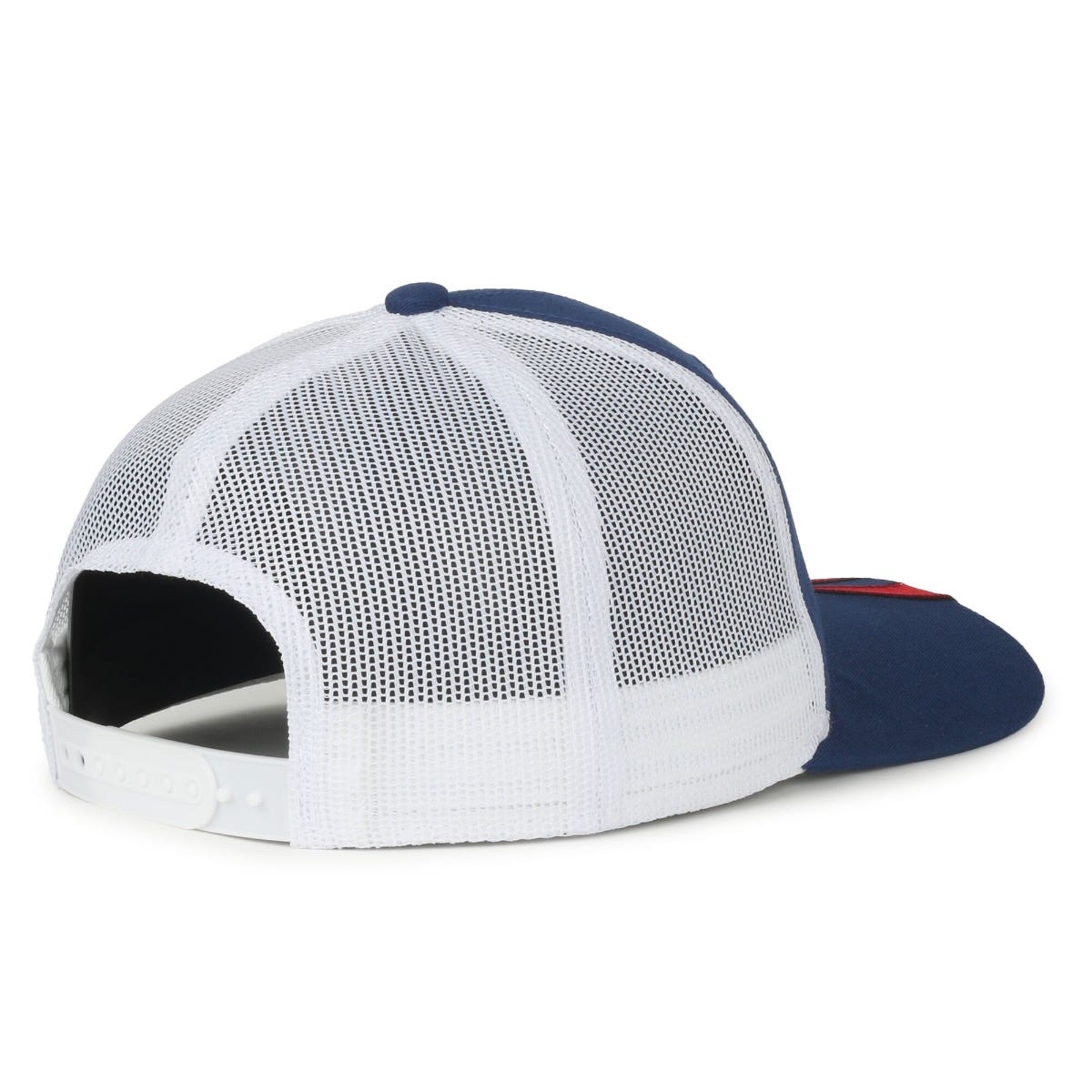 Oc Sports Skrrt-01 Flame Embroidery Mesh Back Cap - Royal/white