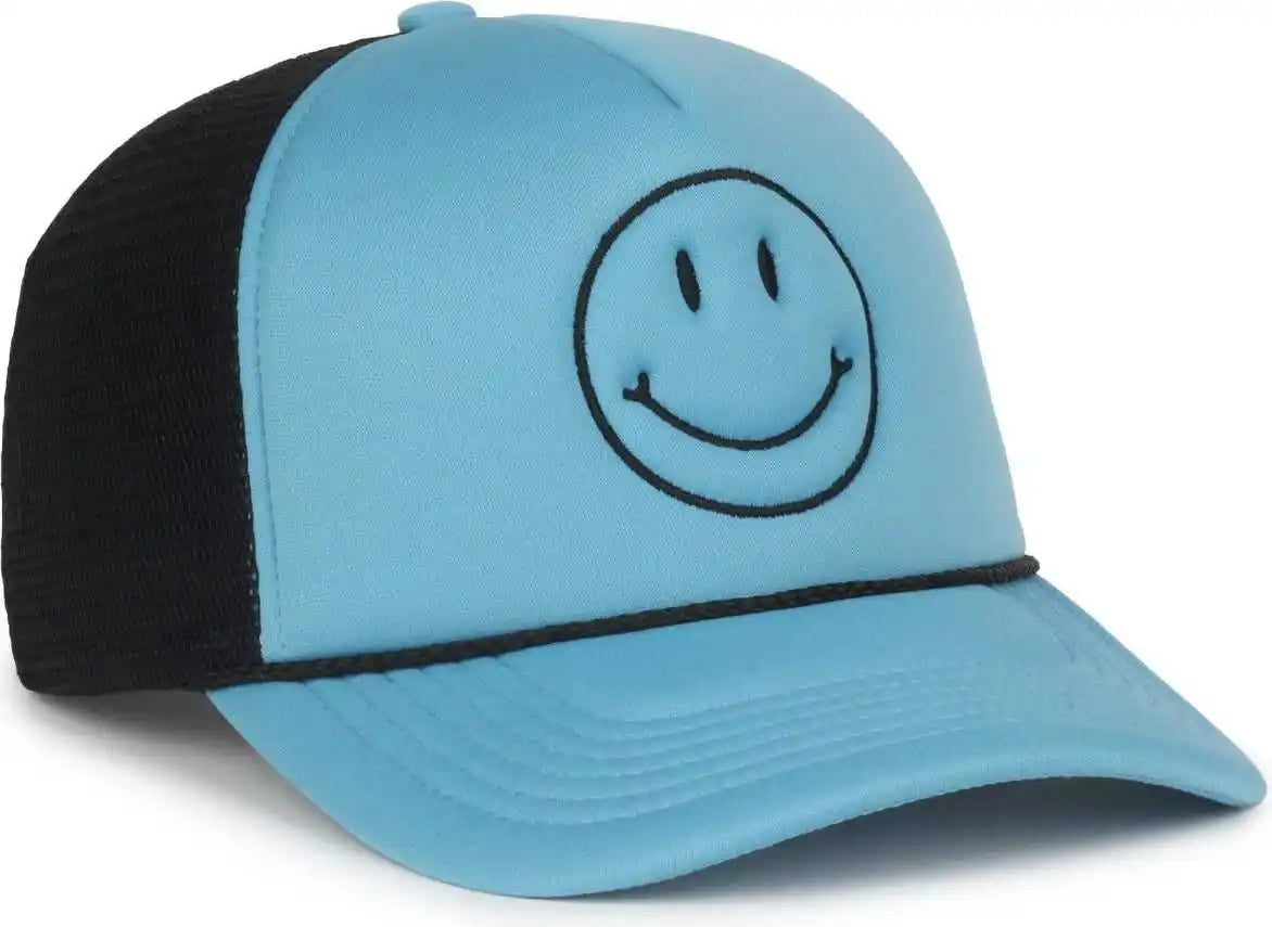 Oc Sports Smile01 Smile Series Cap - Light Blue Black - Columbia / 6 7/8’’ - 7 1/2’’