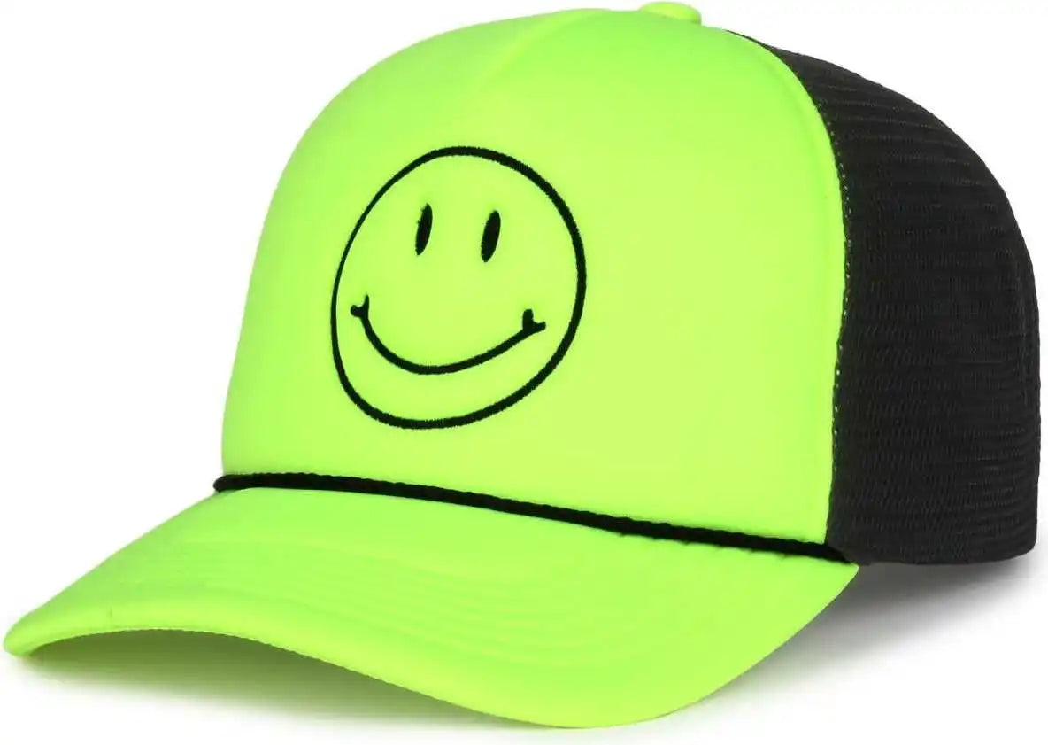 Oc Sports Smile01 Smile Series Cap - Yellow Black - 6 7/8’’ - 7 1/2’’