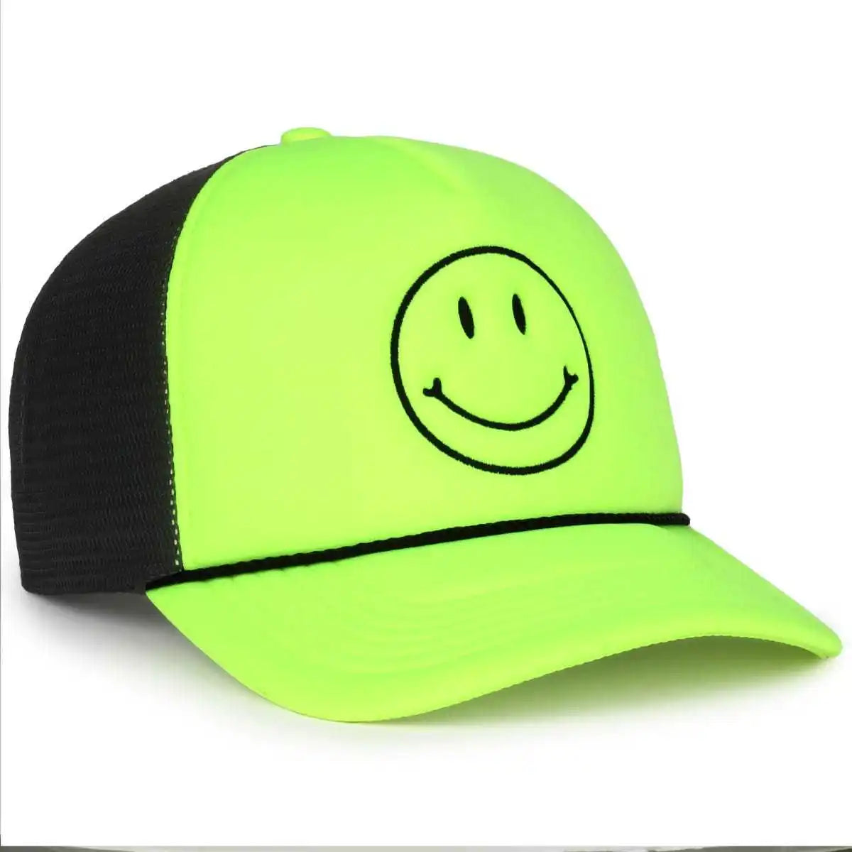Oc Sports Smile01 Smile Series Cap - Yellow Black - 6 7/8’’ - 7 1/2’’