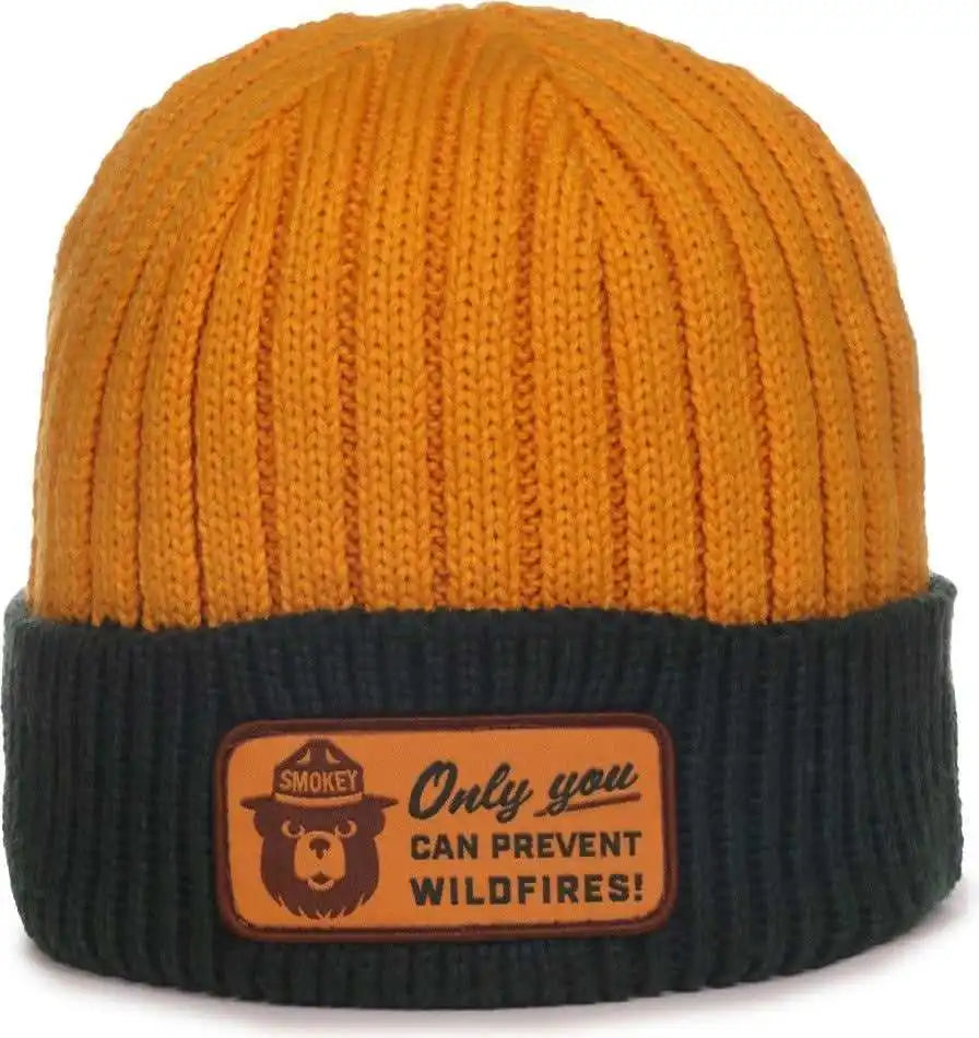 Oc Sports Smokey05 Smokey Bear Series Cap - Gold Green - Osfm