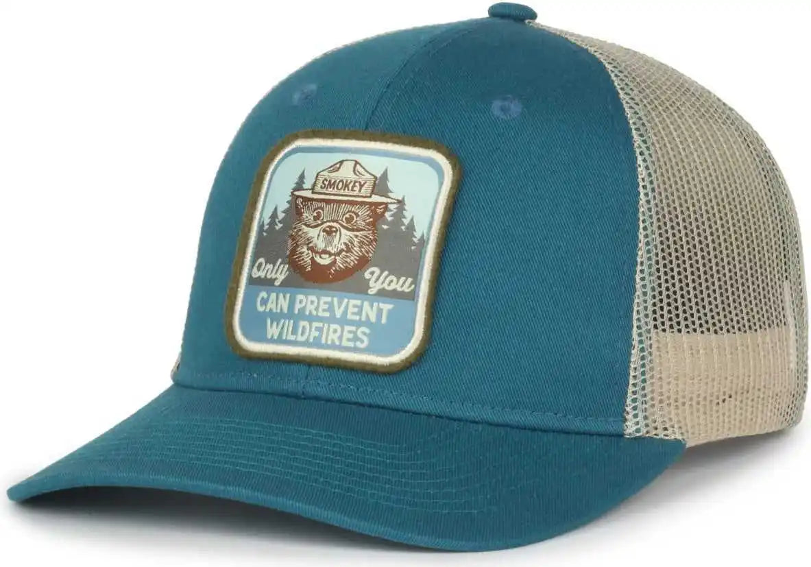 Oc Sports Smokey07 Smokey Bear Series Cap - Blue Putty - Osfm
