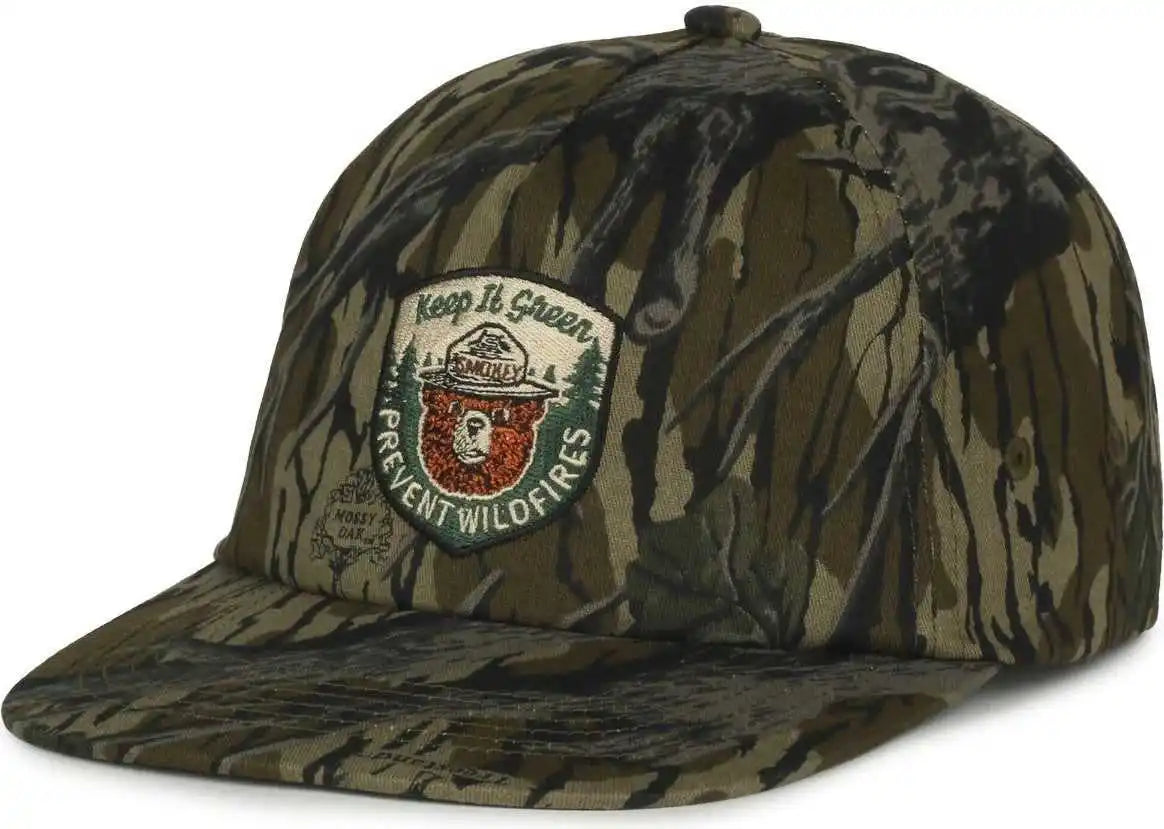 Oc Sports Smokey09 Smokey Bear Series Cap - Mossy Oak Original Treestand - 6 7/8’’ - 7 1/2’’
