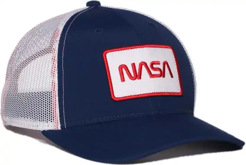 Oc Sports Space02 Nasa Mesh Back Mini Ripstop Nylon Cap - Navy White - Osfm