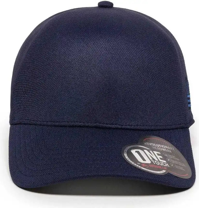 Oc Sports Strike Flexible Fitting Cap - Navy - 7 1/4’’ - 5/8’’