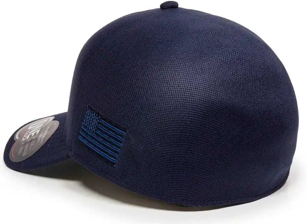 Oc Sports Strike Flexible Fitting Cap - Navy - 7 1/4’’ - 5/8’’
