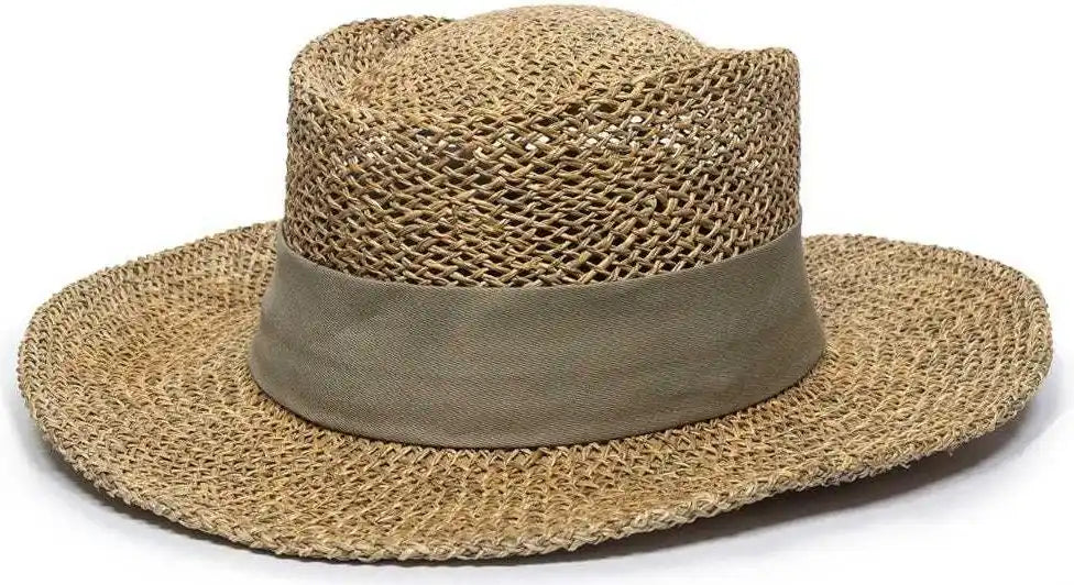 Oc Sports Stw 100b 2’’ Removable Chino Twill Hat Band Khaki / one Size Fits Most