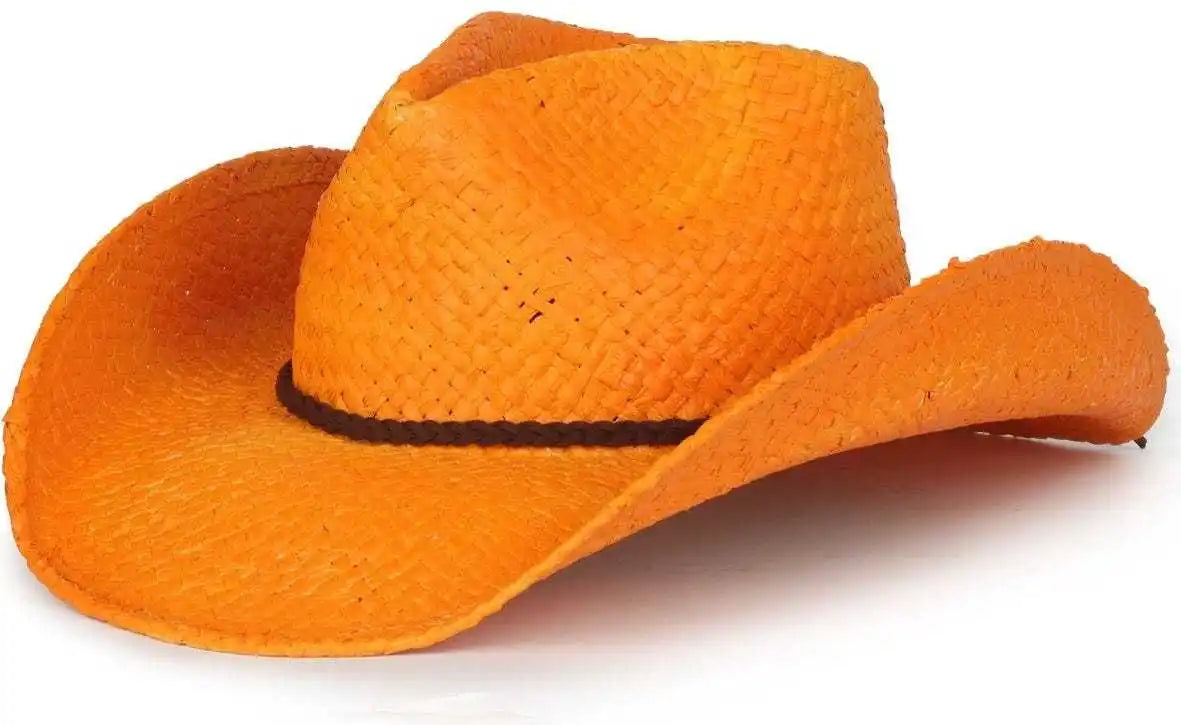 Oc Sports Stw-200l Straw Hat - Natural - 6 7/8’’ - 7 1/2’’