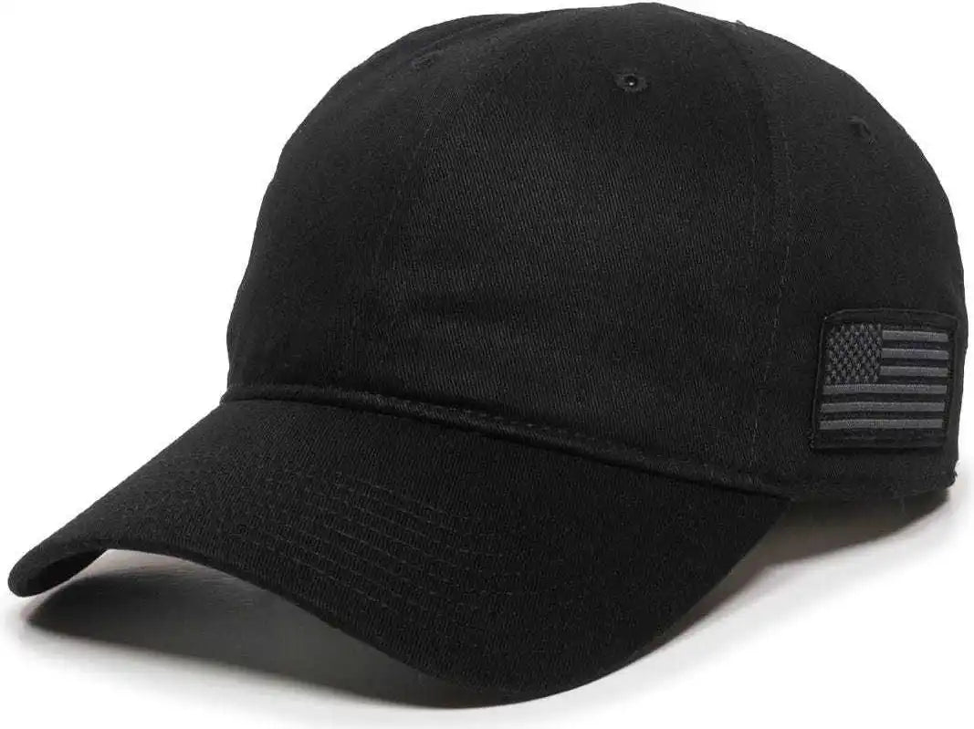 Oc Sports Tac-500 Adjustable Cap - Black - 6 7/8’’ - 7 1/2’’