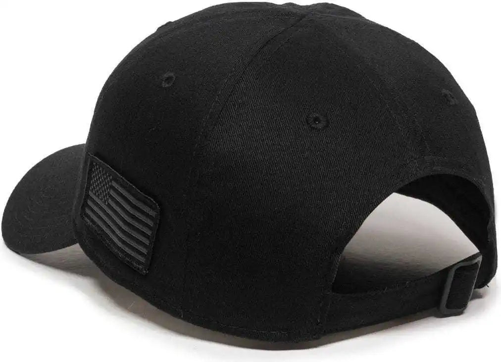 Oc Sports Tac-500 Adjustable Cap - Black - 6 7/8’’ - 7 1/2’’