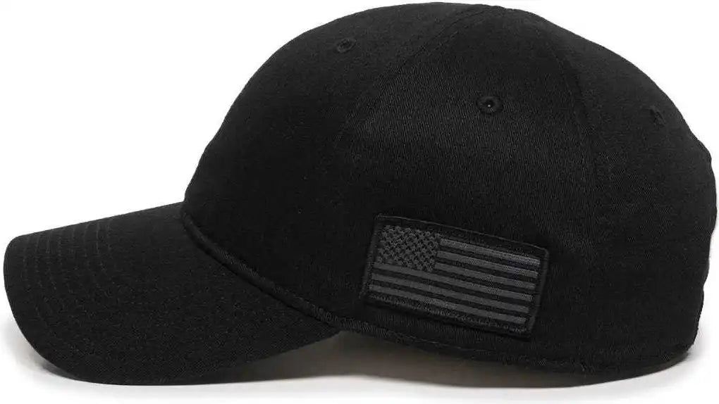 Oc Sports Tac-500 Adjustable Cap - Black - 6 7/8’’ - 7 1/2’’