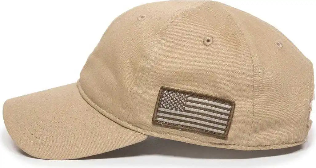 Oc Sports Tac-500 Adjustable Cap - Khaki - 6 7/8’’ - 7 1/2’’