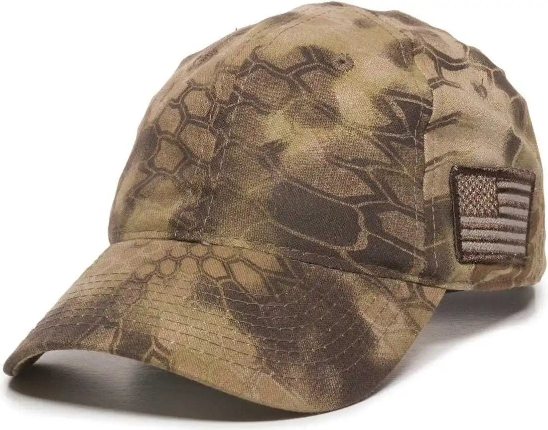 Oc Sports Tac-600 Adjustable Cap - Kryptek Highlander - 6 7/8’’ - 7 1/2’’