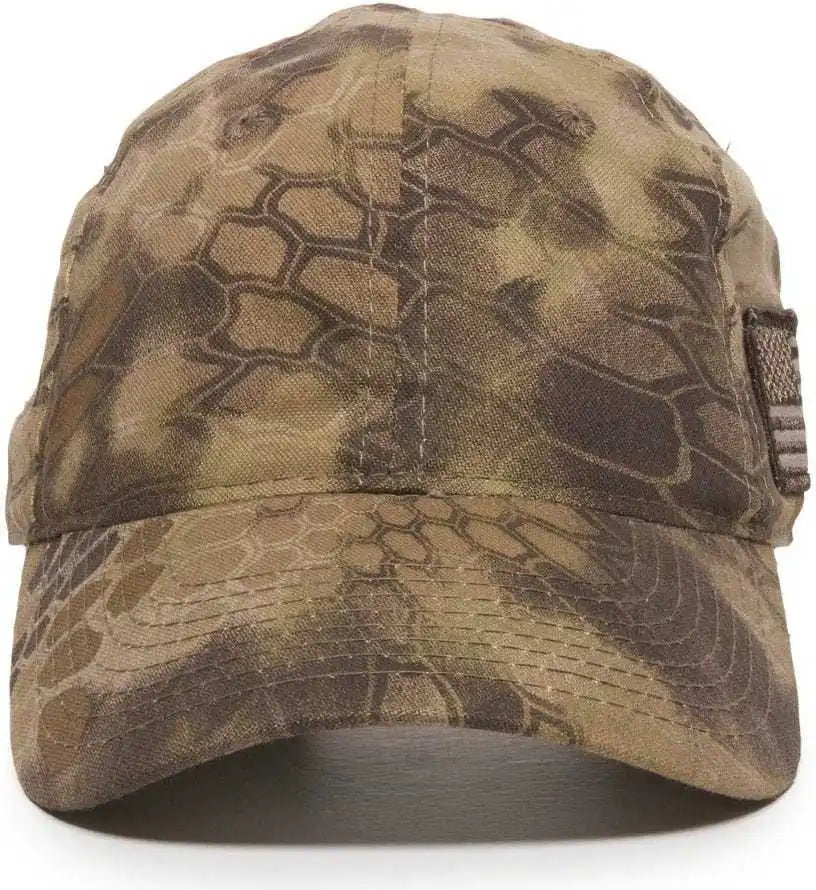 Oc Sports Tac-600 Adjustable Cap - Kryptek Highlander - 6 7/8’’ - 7 1/2’’