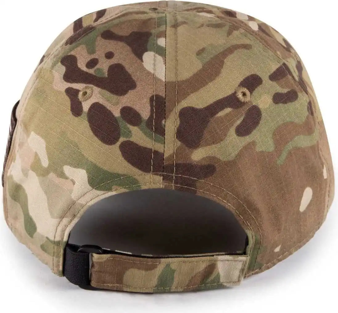 Oc Sports Tac-700 Tactical Multicam Cap with Flag - Nyco Extreme Original - Osfm