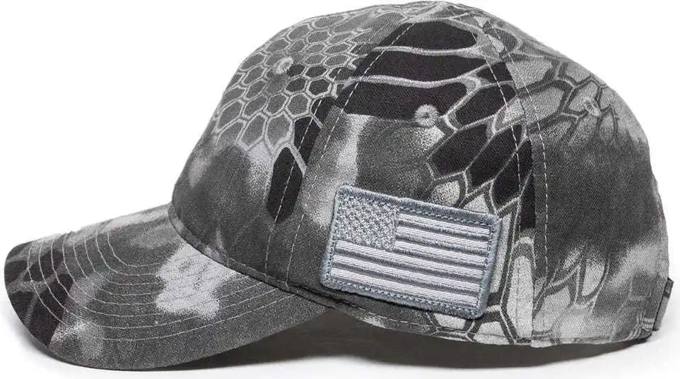 Oc Sports Tac600 Kryptek Camo Cap - Raid - 6 7/8’’ - 7 1/2’’