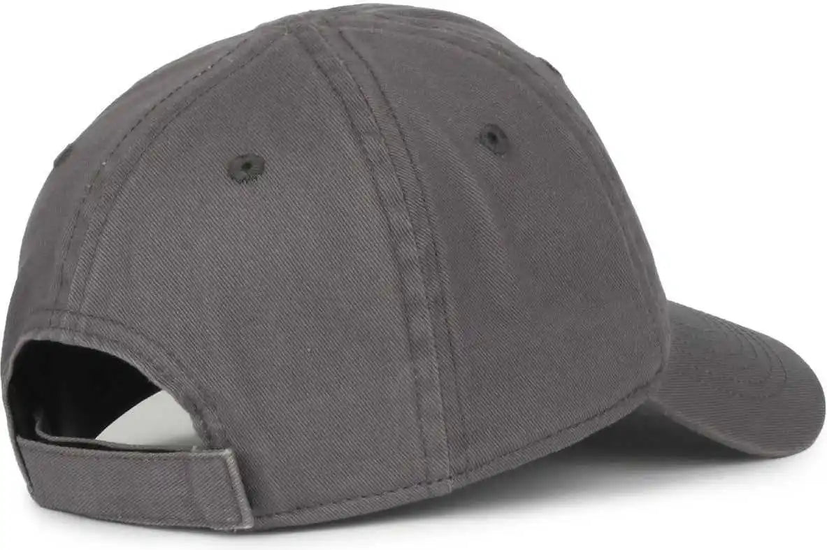 Oc Sports Tdl-116 Toddler Unstructured Garment Washed Cap - Charcoal - Dark Gray