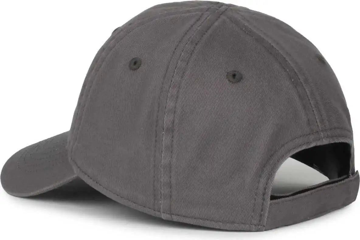 Oc Sports Tdl-116 Toddler Unstructured Garment Washed Cap - Charcoal - Dark Gray