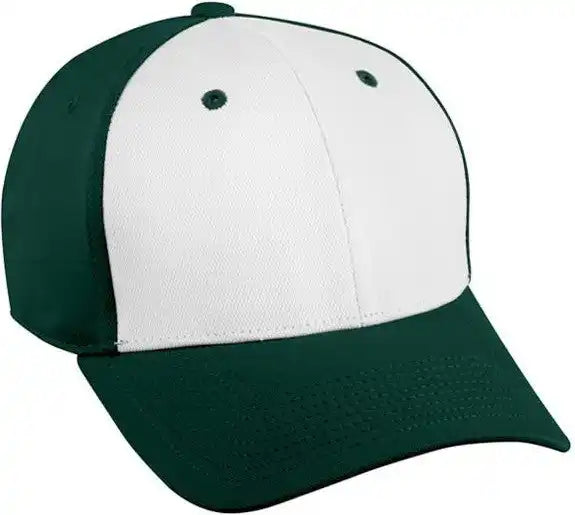 Oc Sports Tgs1925x Bamboo Charcoal Cap - Wht Dkgrn - Xs/s