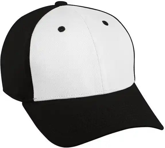 Oc Sports Tgs1925x Polyester with Bamboo Proflex Cap - White Black - 7’’ - 7 3/8’’