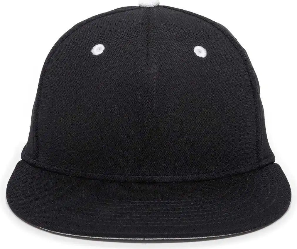 Oc Sports Tgs1930x Proflex Bamboo Charcoal Flat Visor Cap - Black White