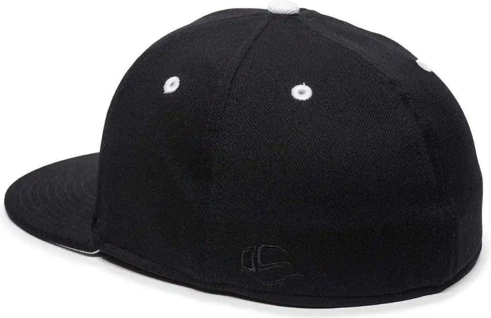 Oc Sports Tgs1930x Proflex Bamboo Charcoal Flat Visor Cap - Black White