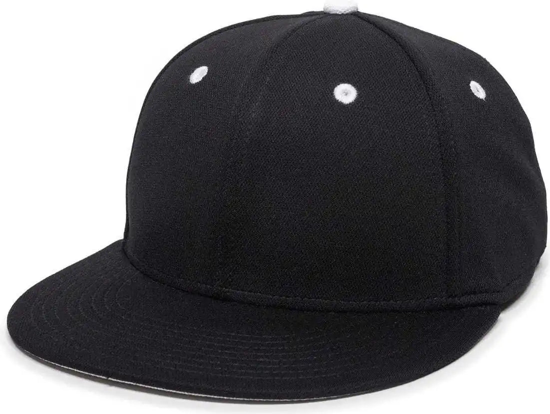 Oc Sports Tgs1930x Proflex Bamboo Charcoal Flat Visor Cap - Black White