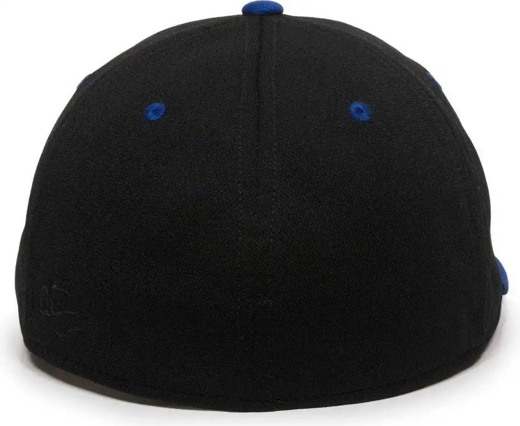 Oc Sports Tgs1930x Proflex Bamboo Charcoal Flat Visor Cap - Black Royal