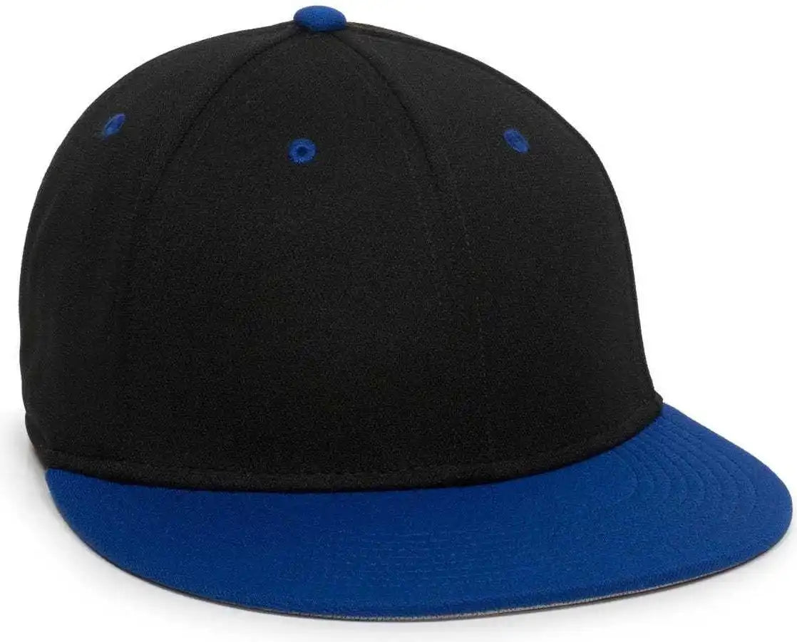 Oc Sports Tgs1930x Proflex Bamboo Charcoal Flat Visor Cap - Black Royal - 6 3/8’’ - 3/4’’