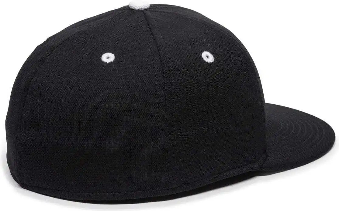 Oc Sports Tgs1930x Proflex Bamboo Charcoal Flat Visor Cap - Black White