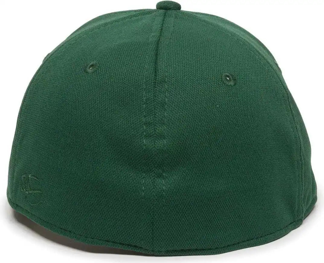 Oc Sports Tgs1930x Proflex Bamboo Charcoal Flat Visor Cap - Dark Green - Forest / 6 3/8’’ - 3/4’’