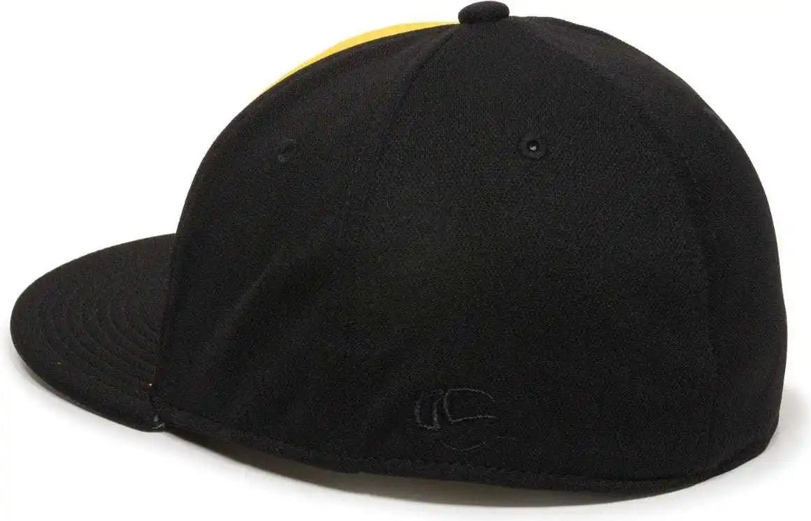 Oc Sports Tgs1930x Proflex Bamboo Charcoal Flat Visor Cap - Gold Black