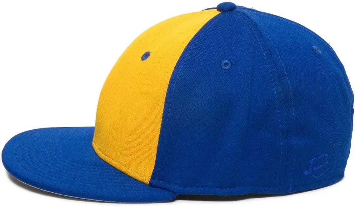 Oc Sports Tgs1930x Proflex Bamboo Charcoal Flat Visor Cap - Gold Royal