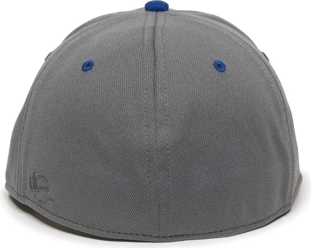 Oc Sports Tgs1930x Proflex Bamboo Charcoal Flat Visor Cap - Grap Royal