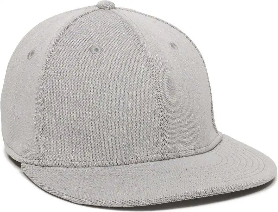 Oc Sports Tgs1930x Proflex Bamboo Charcoal Flat Visor Cap - Light Gray - 6 3/8’’ - 3/4’’