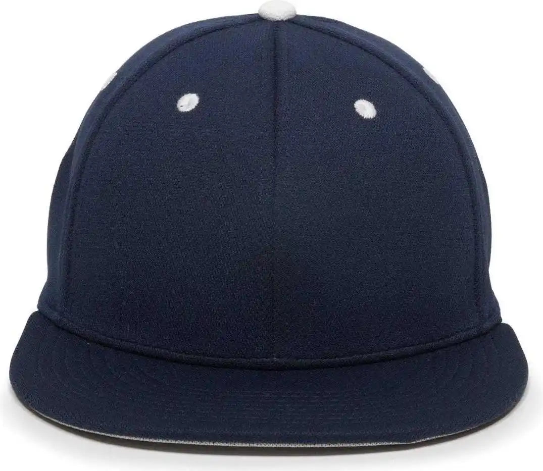 Oc Sports Tgs1930x Proflex Bamboo Charcoal Flat Visor Cap - Navy White