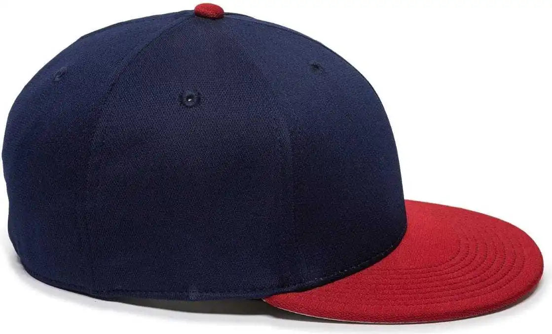 Oc Sports Tgs1930x Proflex Bamboo Charcoal Flat Visor Cap - Navy Red