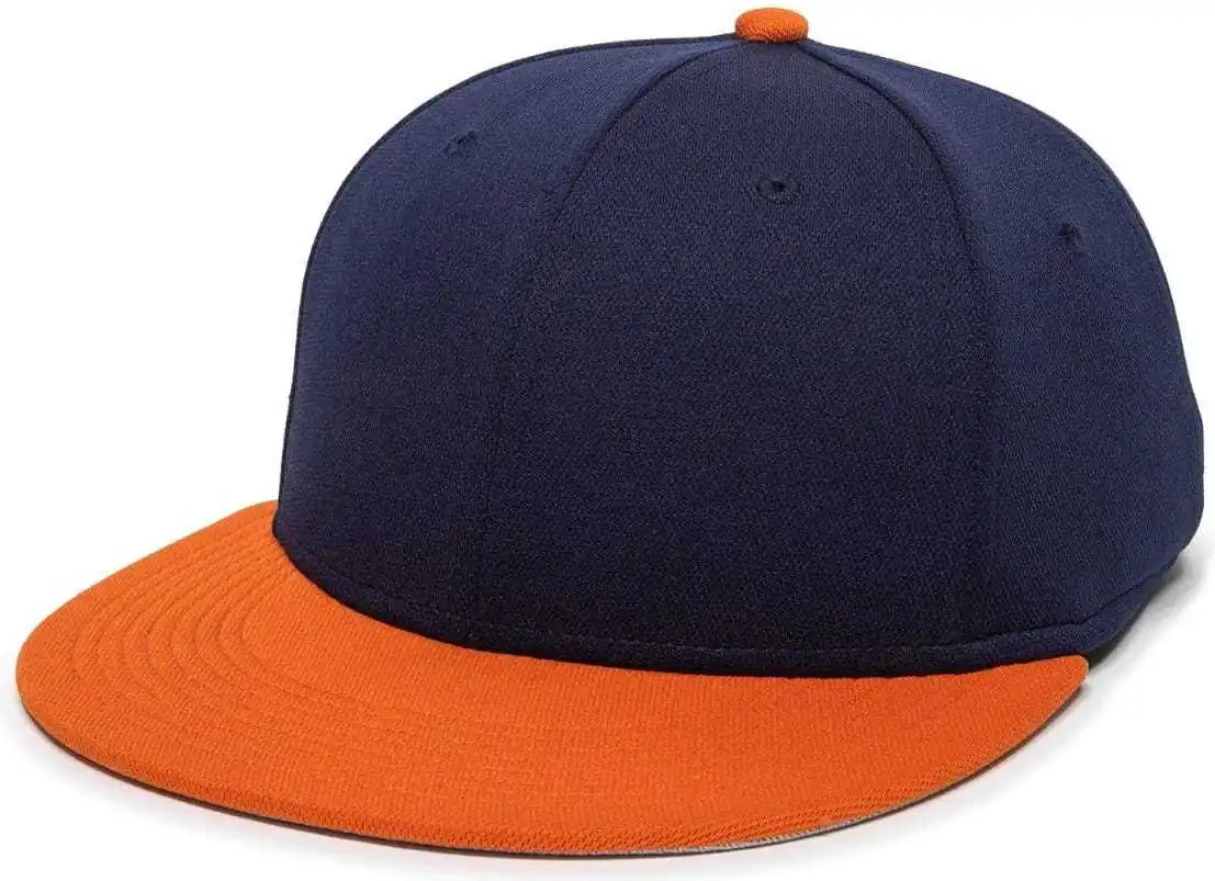 Oc Sports Tgs1930x Proflex Bamboo Charcoal Flat Visor Cap - Ny Orange