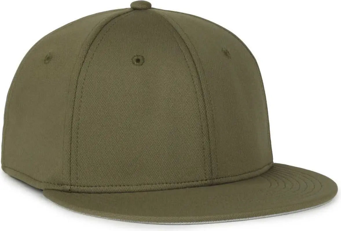 Oc Sports Tgs1930x Proflex Bamboo Charcoal Flat Visor Cap - Olive