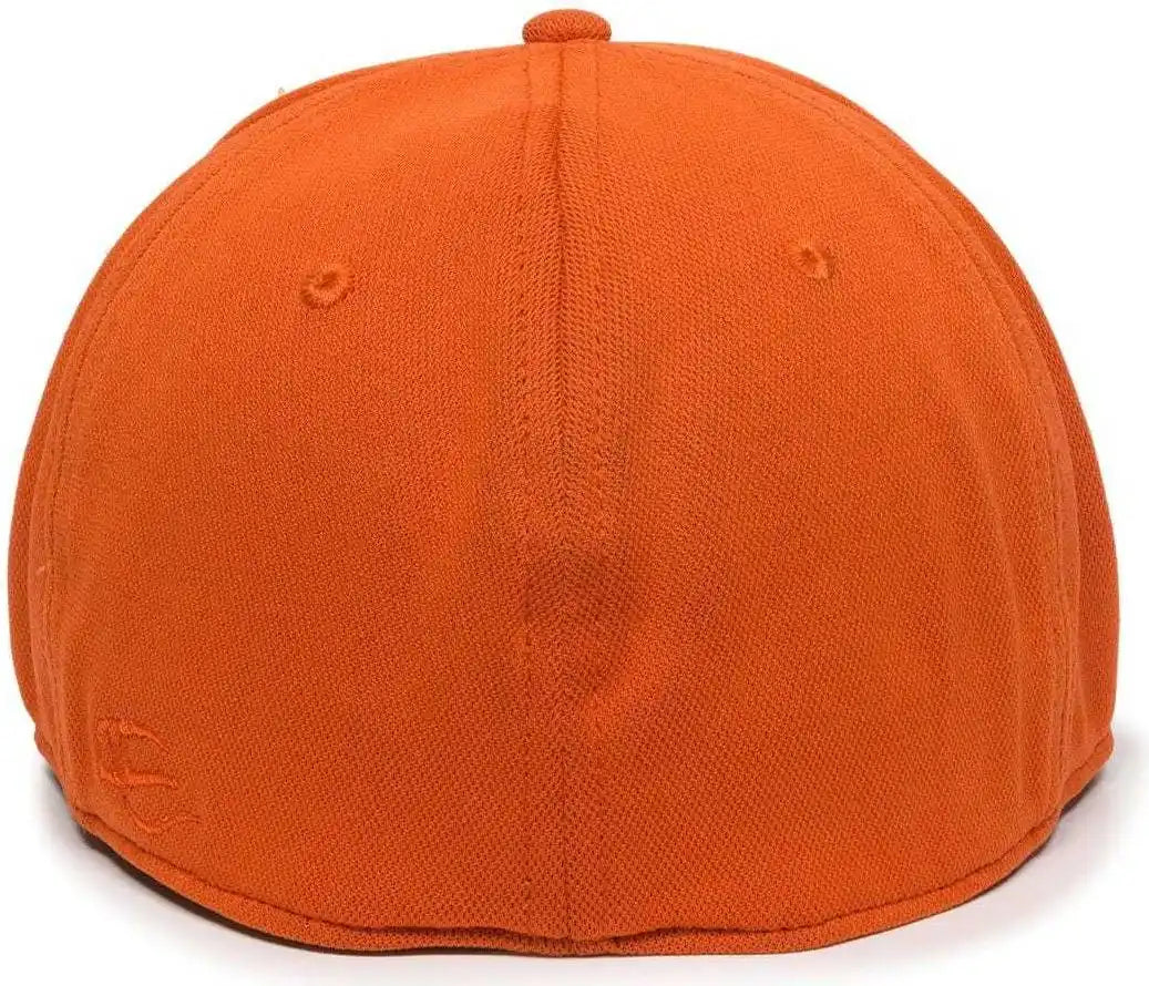 Oc Sports Tgs1930x Proflex Bamboo Charcoal Flat Visor Cap - Orange - 6 3/8’’ - 3/4’’