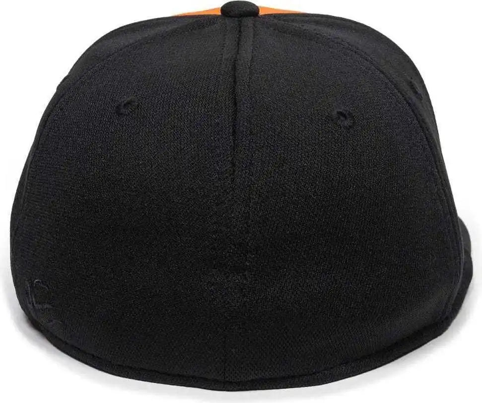 Oc Sports Tgs1930x Proflex Bamboo Charcoal Flat Visor Cap - Orange Bk