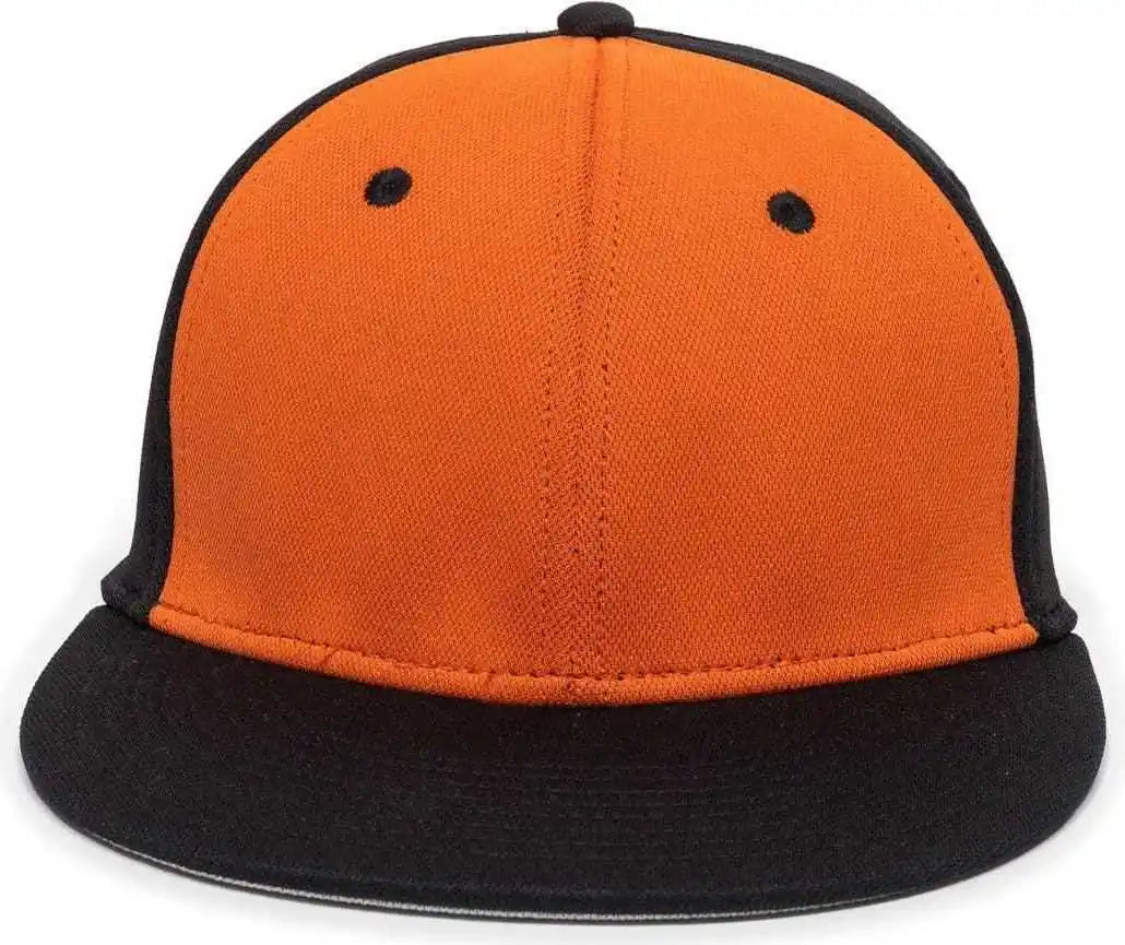 Oc Sports Tgs1930x Proflex Bamboo Charcoal Flat Visor Cap - Orange Bk