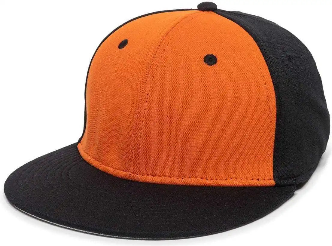 Oc Sports Tgs1930x Proflex Bamboo Charcoal Flat Visor Cap - Orange Bk